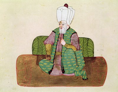 Sultan Suleyman I (1495-1566) by Islamic School